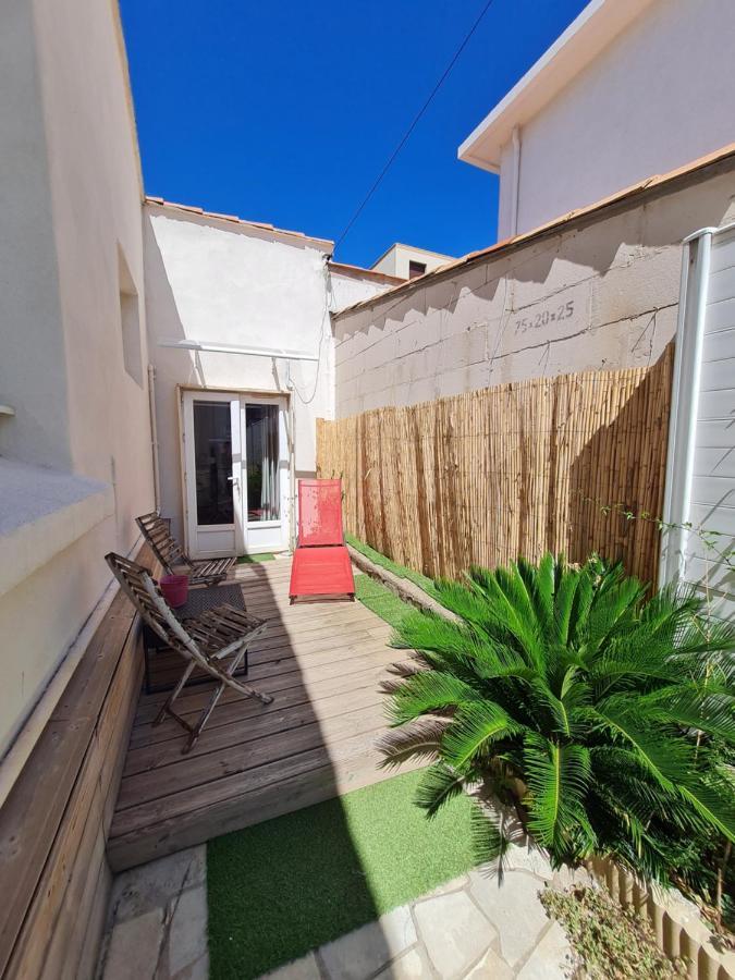 Apartamento Jolie T2, Avec Cour Privee Frontignan Exterior foto